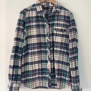 BDG Boyfriend Fit Flannel Size M